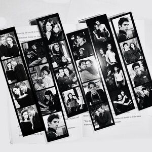 Set of Six Vintage GILMORE GIRLS Photo Strip Bookmarks